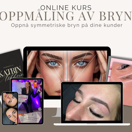 Online kurs: Oppmåling av bryn